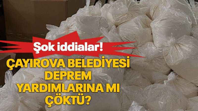 Şok iddialar! Çayırova Belediyesi deprem yardımlarına mı çöktü?
